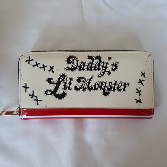 Harley Quinn Long Wallet Daddy's Lil Monster New - Picture 2 of 5